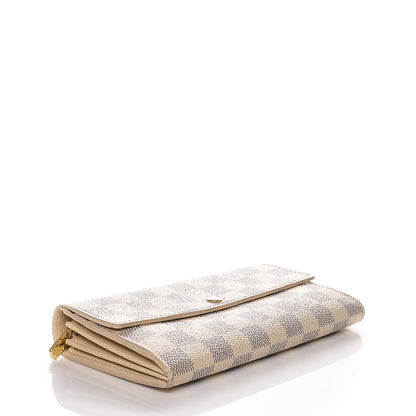 Louis Vuitton Damier Azur Sarah Wallet 4 of 7