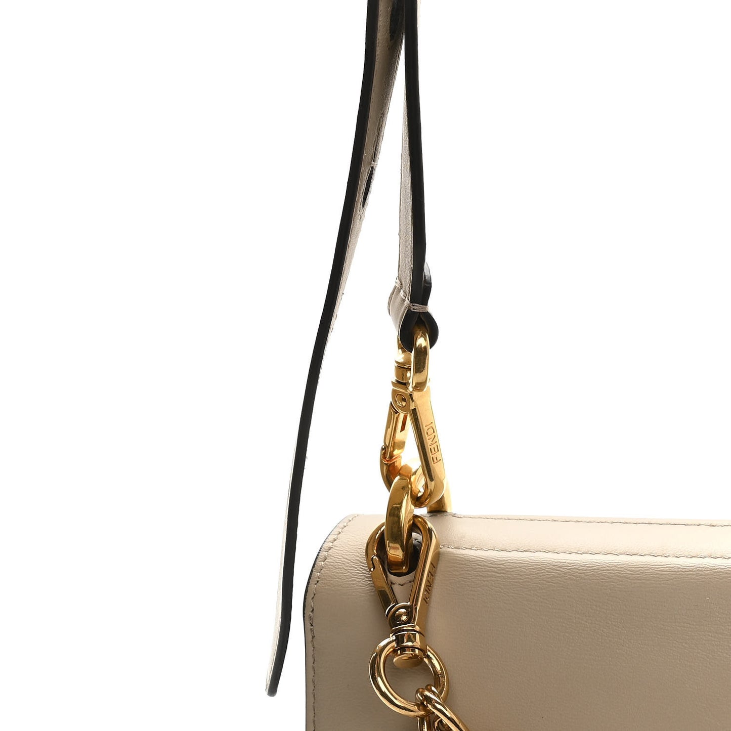 Vitello Grace Matte F is Fendi Kan U Shoulder Bag Nuvola