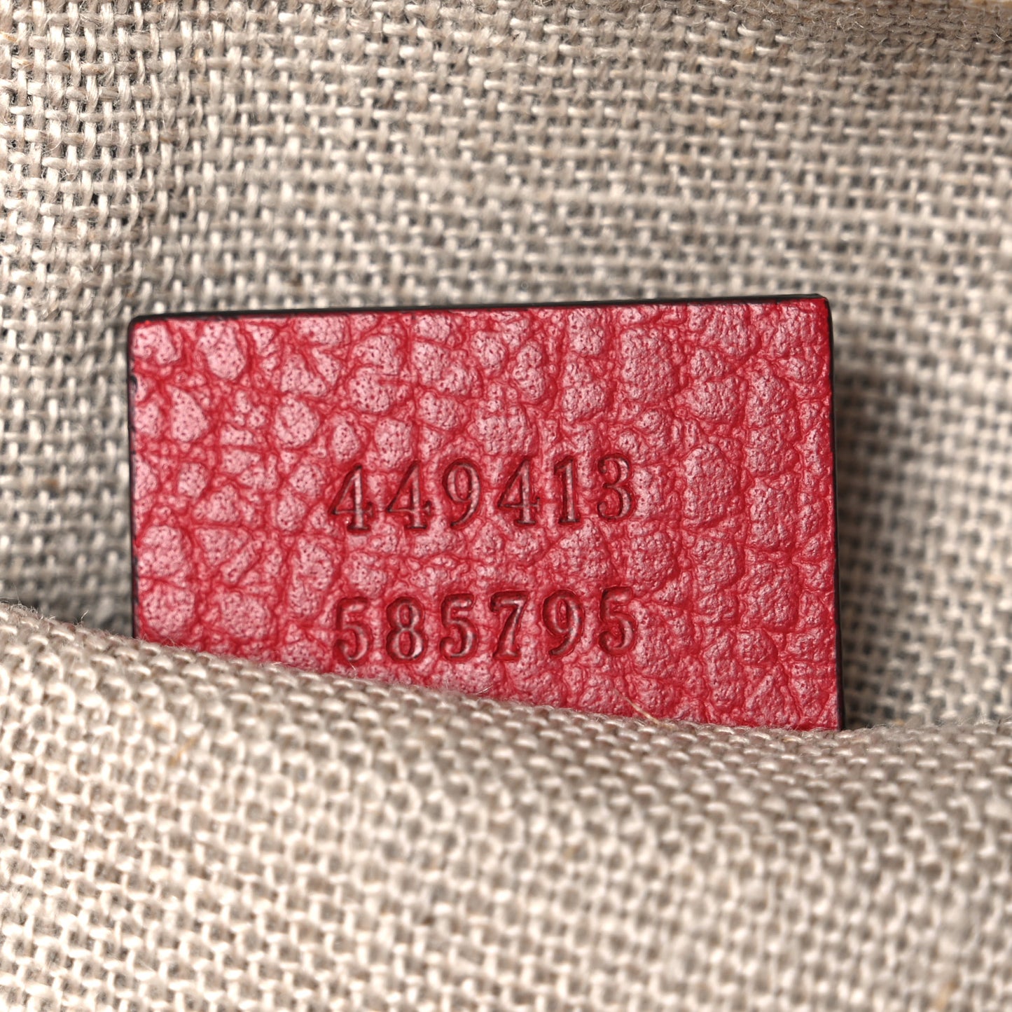 Monogram Mini Bree Messenger Bag Red