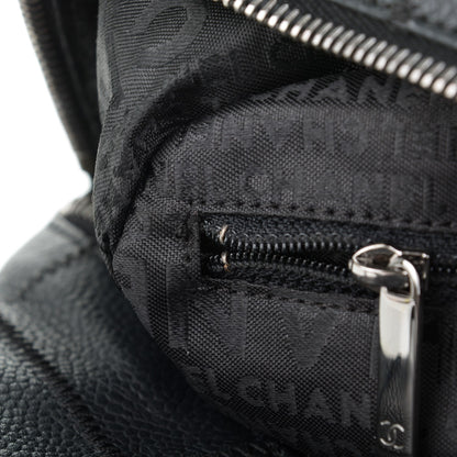 Chanel Caviar Square Stitched Bowler Black 8 of 8