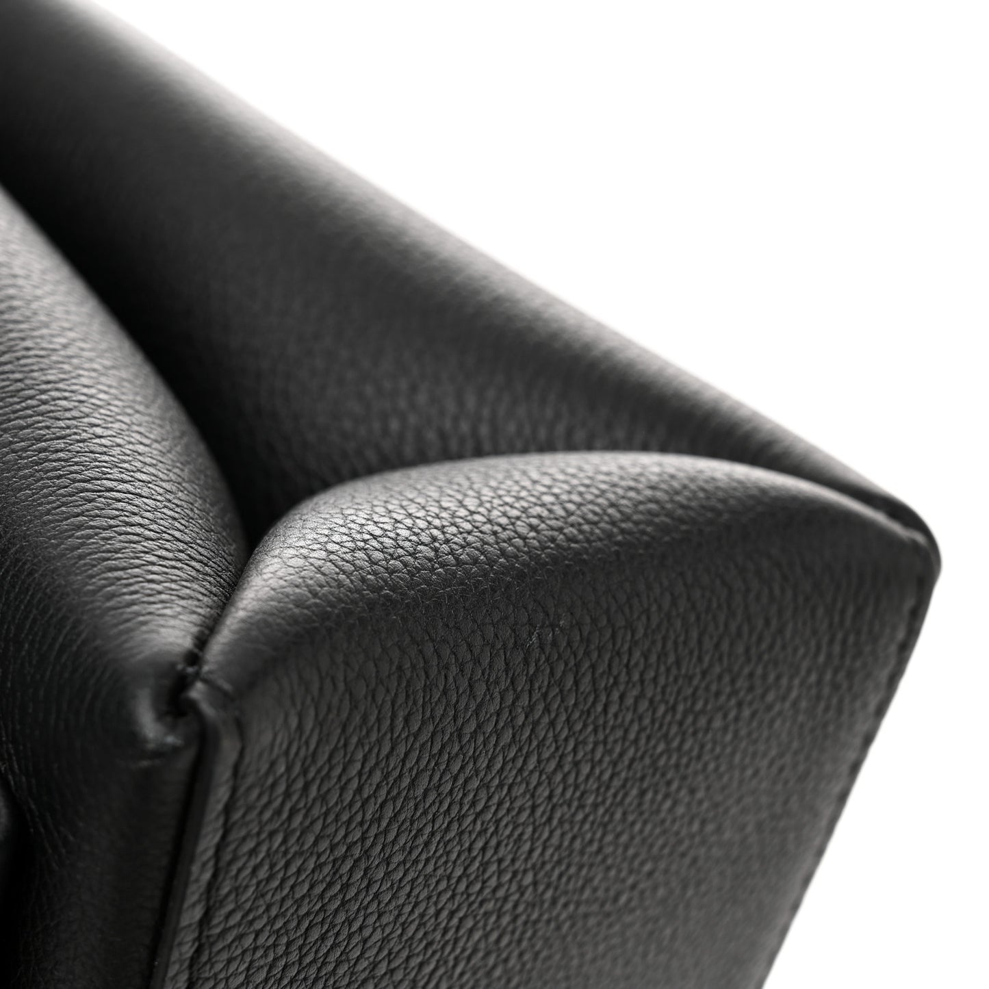 Soft Calfskin My Lockme Top Handle Black
