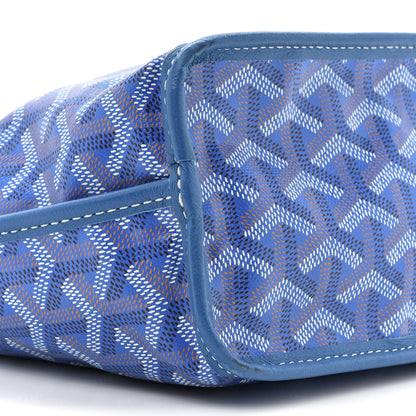 Goyard Goyardine Reversible Mini Anjou Sky Blue 17 of 22