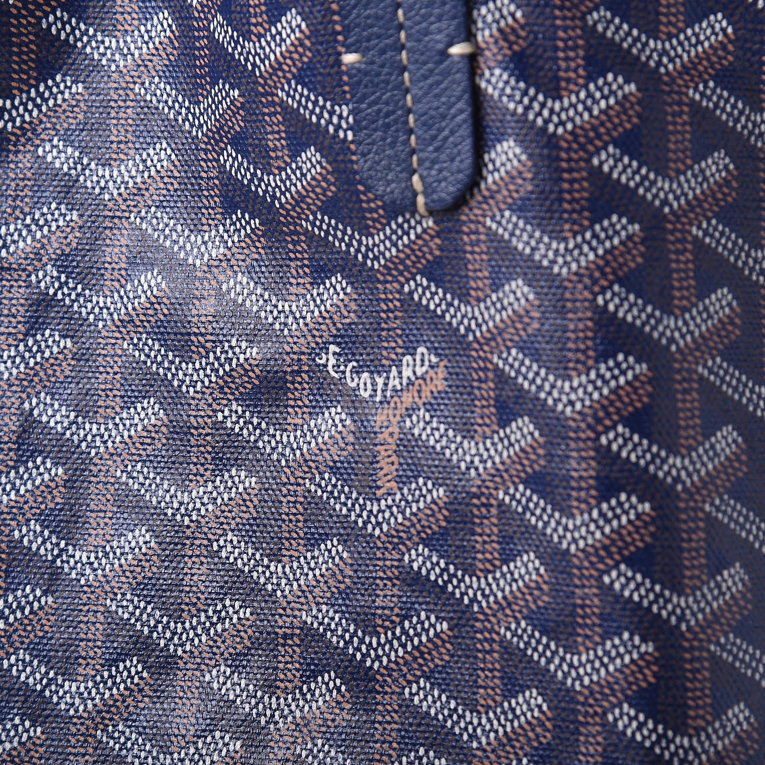 Goyard Goyardine Saint Louis GM Navy 8 of 9