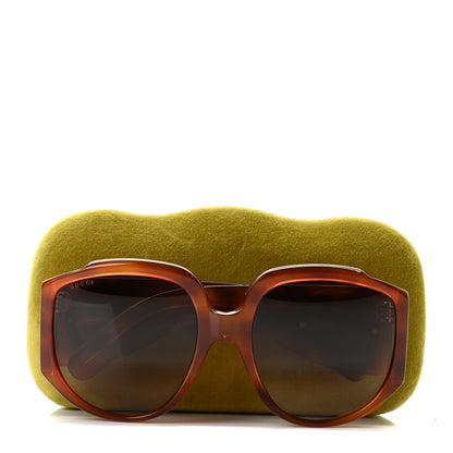 Gucci Acetate Oversized Interlocking GGG0151S Sunglasses Tortoise 7 of 7