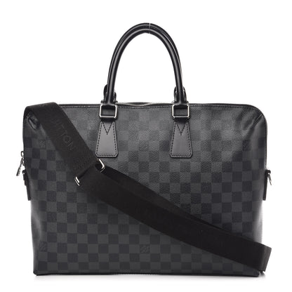 Louis Vuitton Damier Graphite Porte-Documents Jour 1 of 9