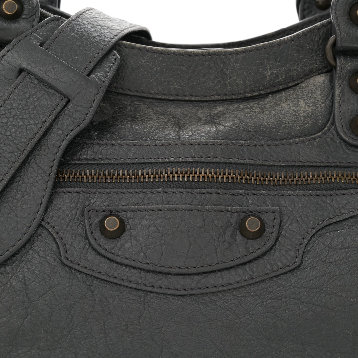 Agneau Classic Hardware Velo Gris Fossile