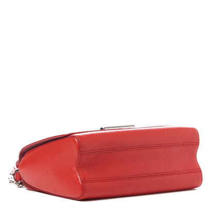 Louis Vuitton Epi Twist Shoulder Bag MM Coquelicot 3 of 9