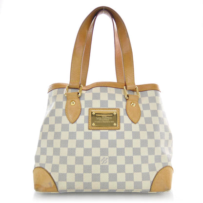Louis Vuitton Damier Azur Hampstead MM 1 of 12