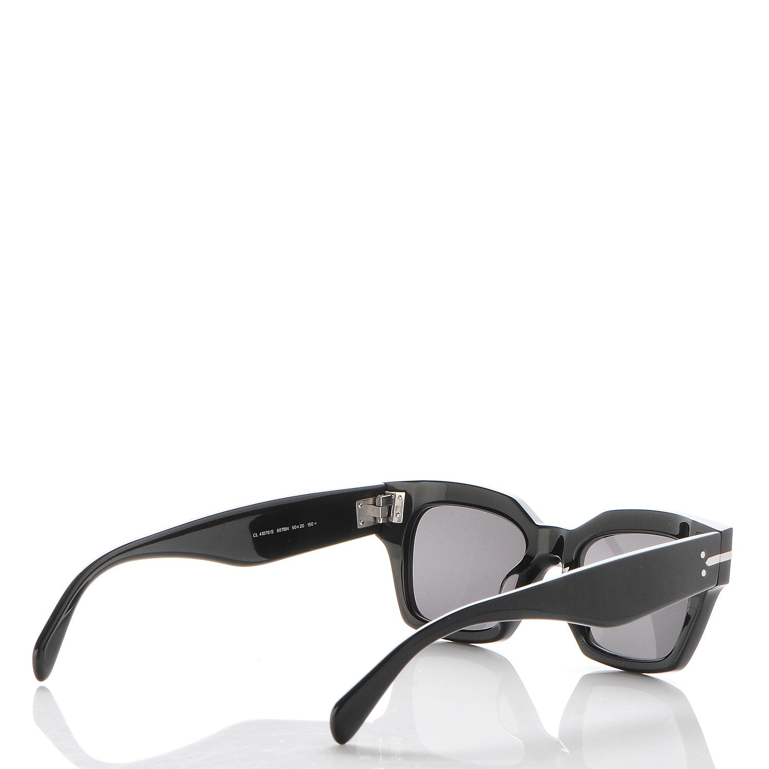 Celine Geometric Sunglasses CL 41070/S Black 4 of 7
