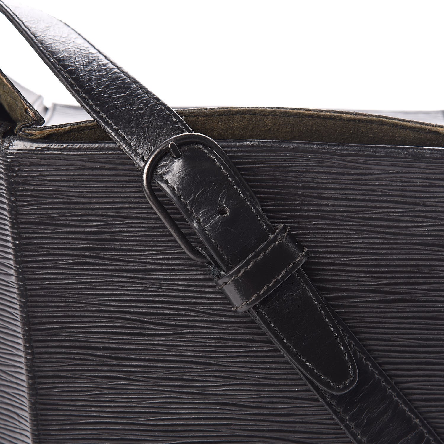 Louis Vuitton Epi Sac Seau Black 17 of 17