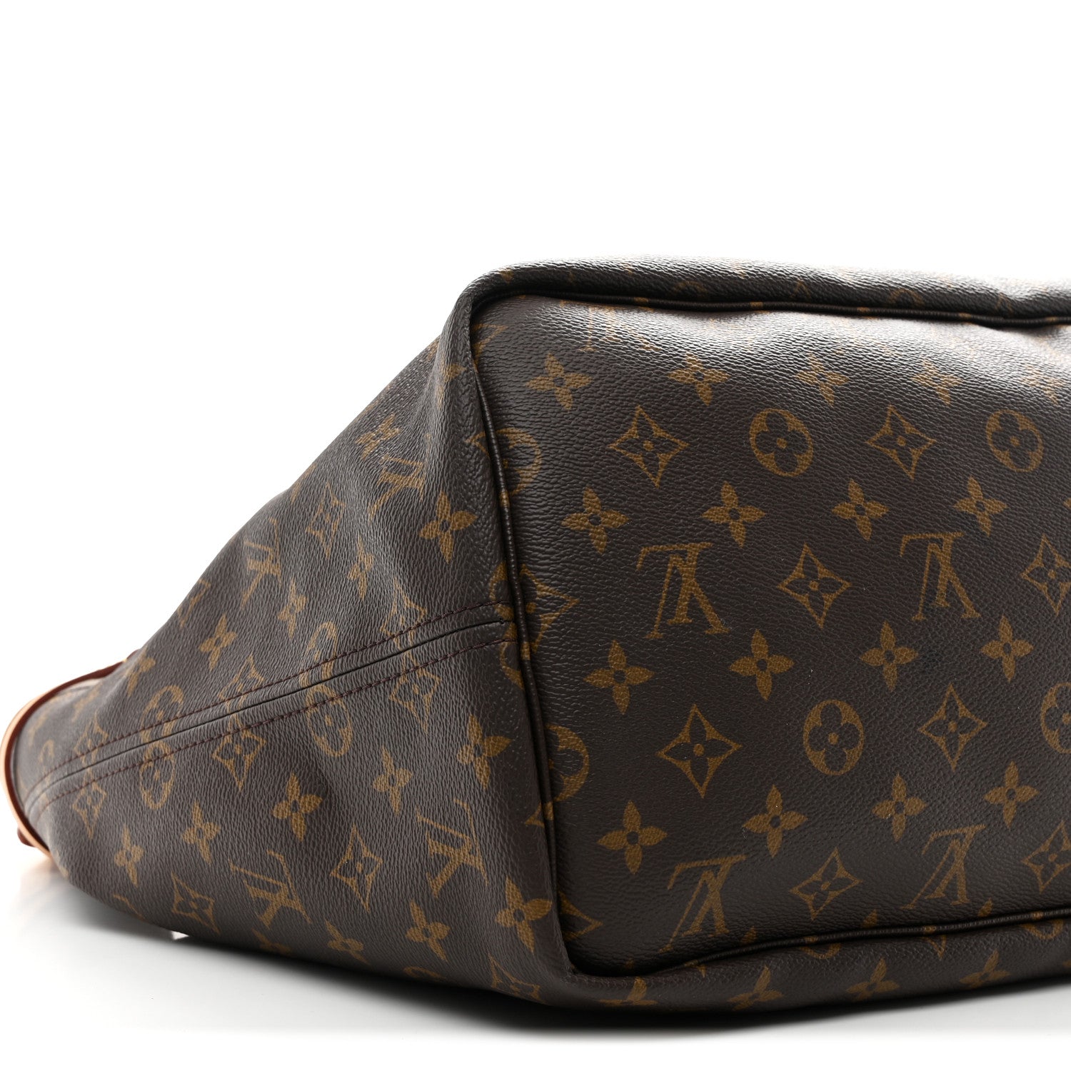 Louis Vuitton Monogram Stamped Inside Out Neverfull Bandouliere GM Beige 12 of 16