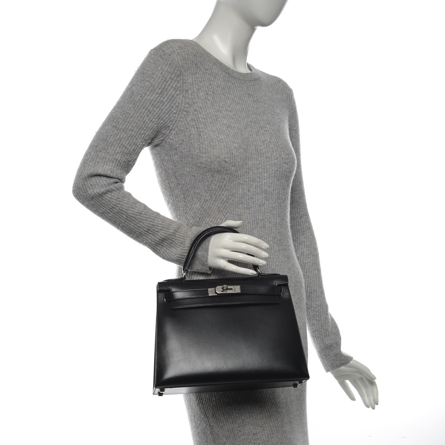 Hermes Box Kelly Sellier 28 Black 2 of 27