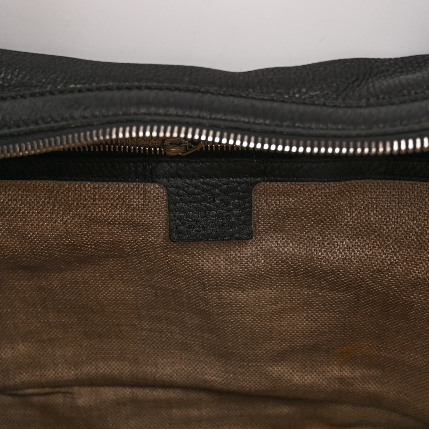 Calfskin Icon Bit Medium Hobo Black