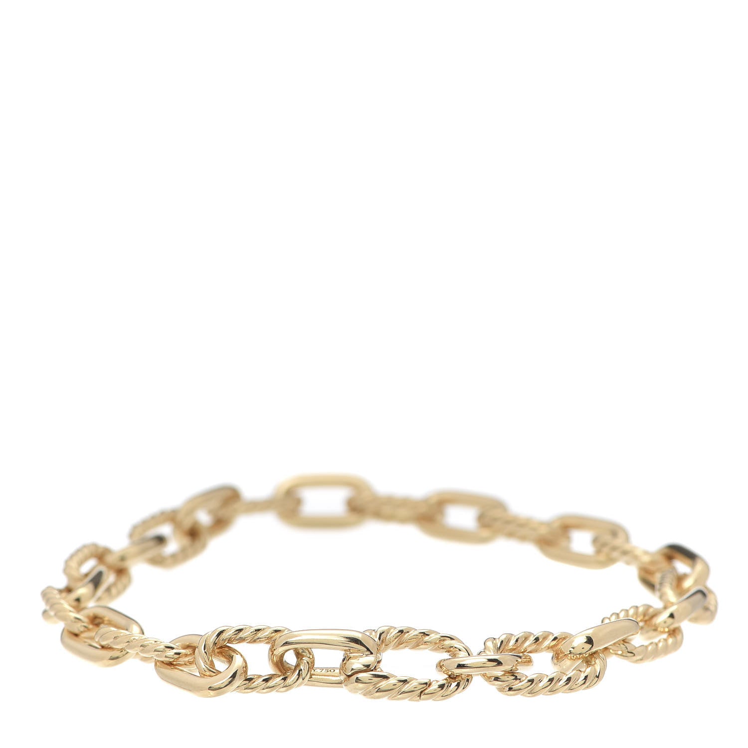 David Yurman 18K Yellow Gold 6mm Madison Classic Chain Bracelet 3 of 6