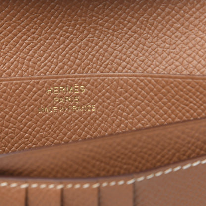 Hermes Epsom Bearn Compact Wallet Gold 4 of 8