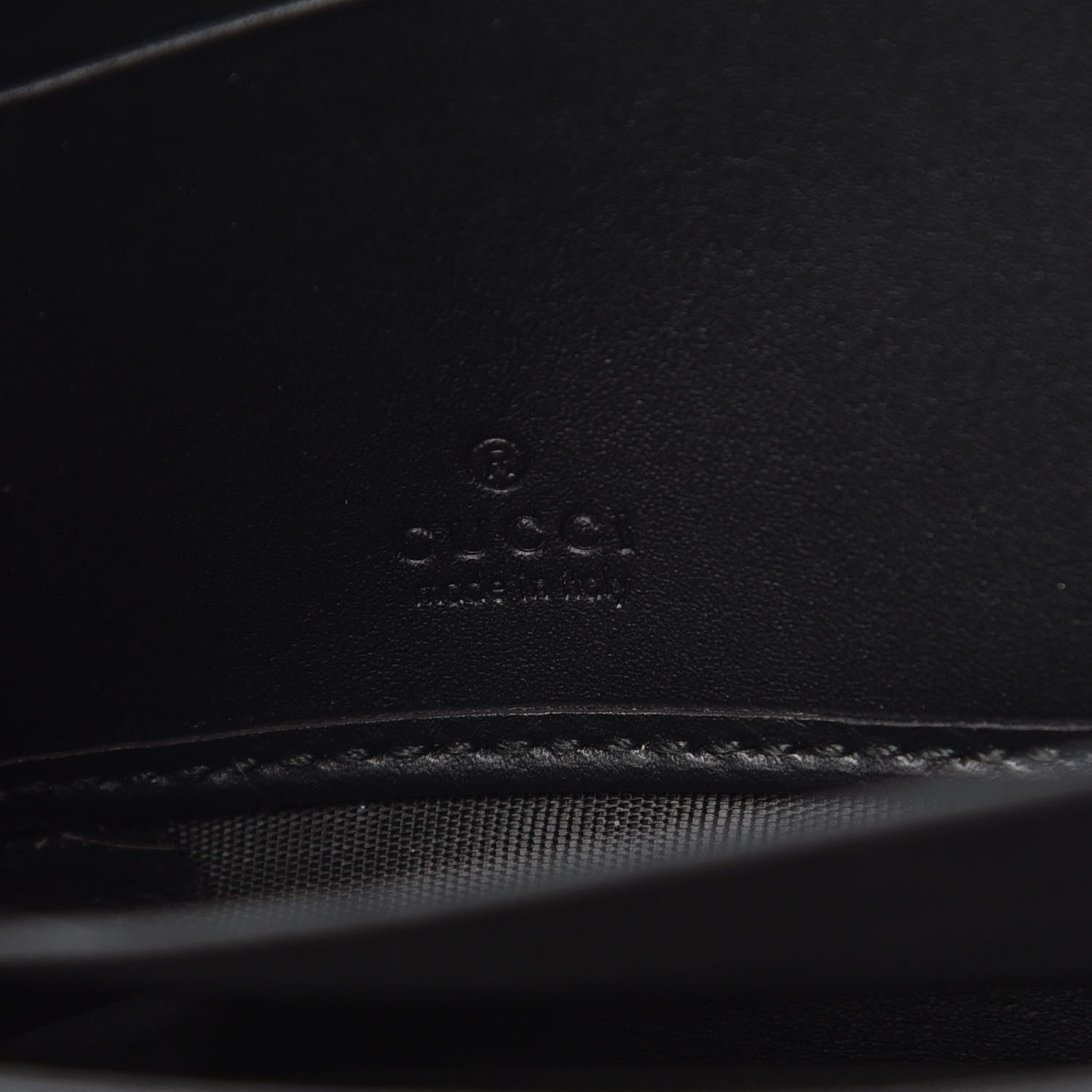 Gucci GG Supreme Monogram Wolf Print Zip Around Wallet Black 6 of 11