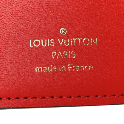 Louis Vuitton Monogram Flower Lock Compact Wallet Coquelicot 7 of 7