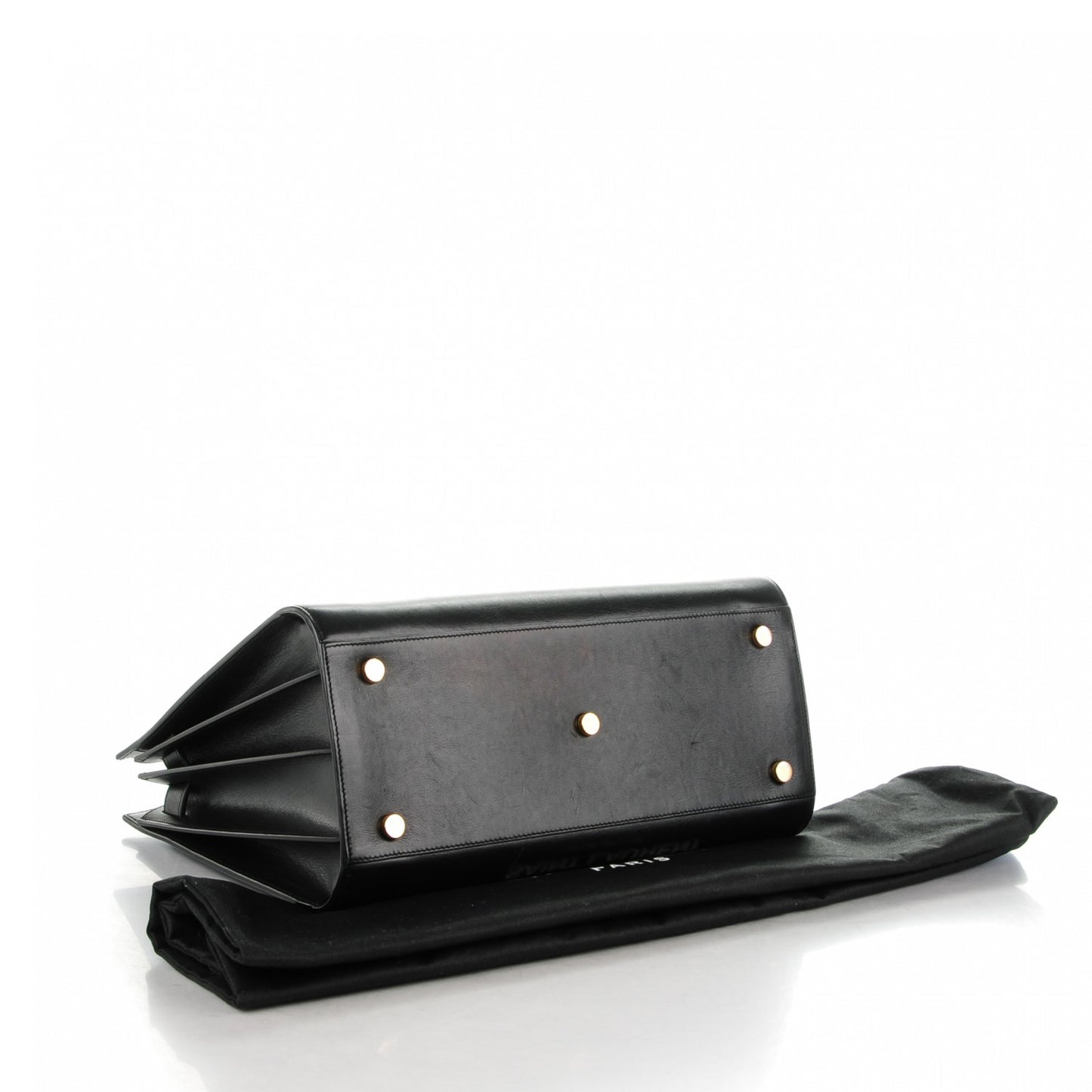 Calfskin Small Sac De Jour Black