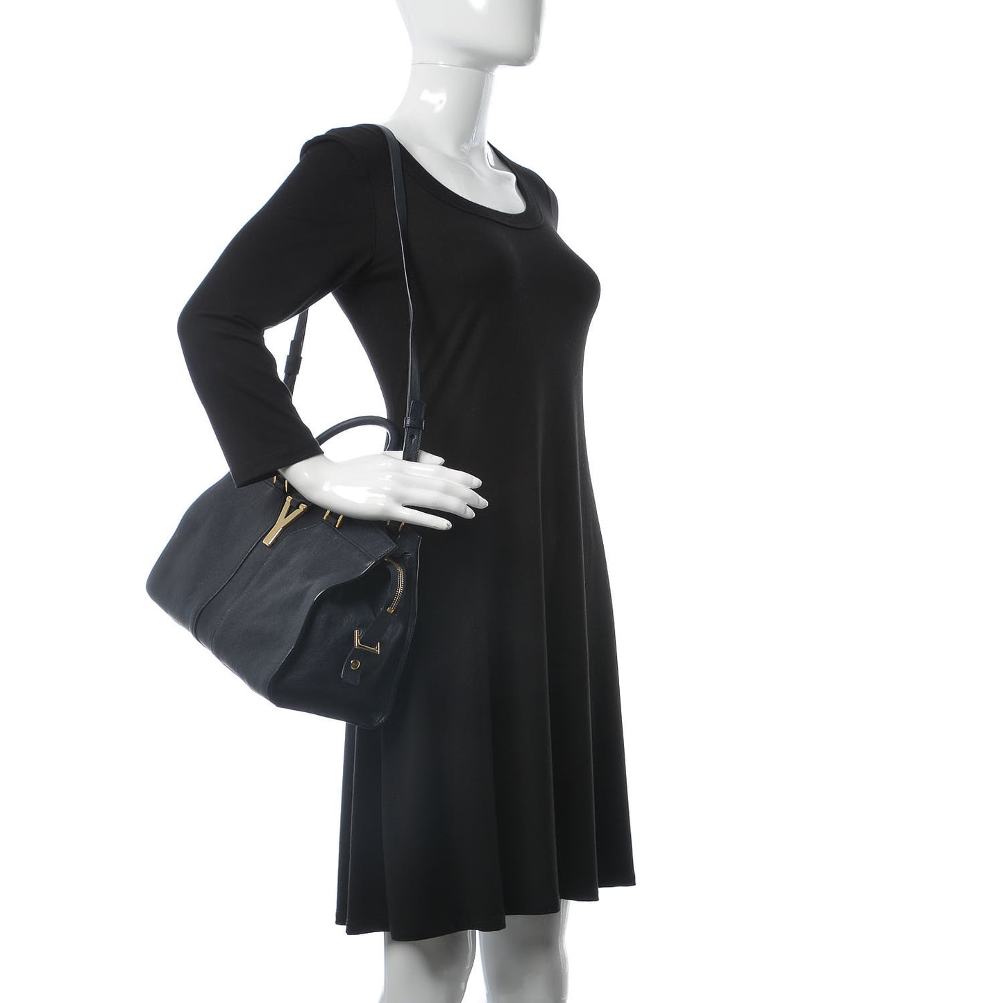 Sheepskin Small Cabas ChYc Navy