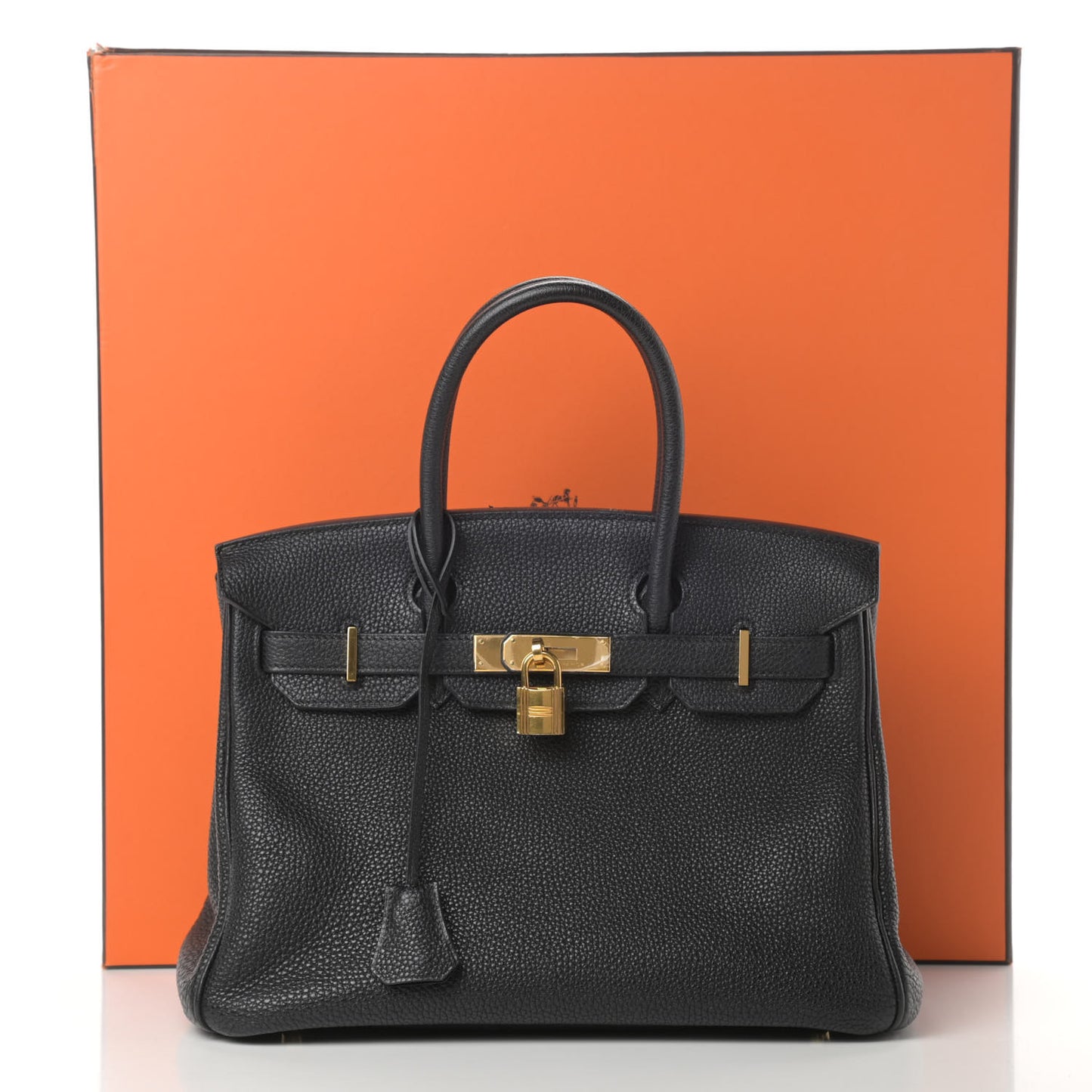 Togo Birkin 30 Black