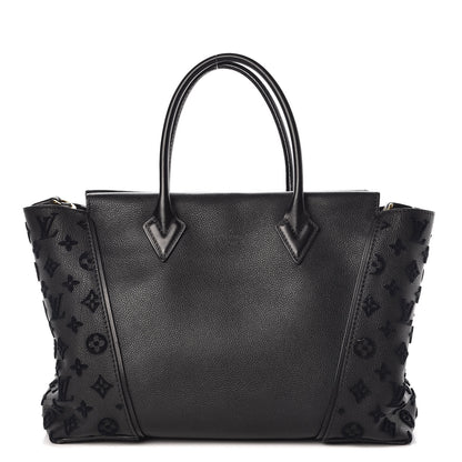 Louis Vuitton Veau Cachemire Tote W PM Black 1 of 22