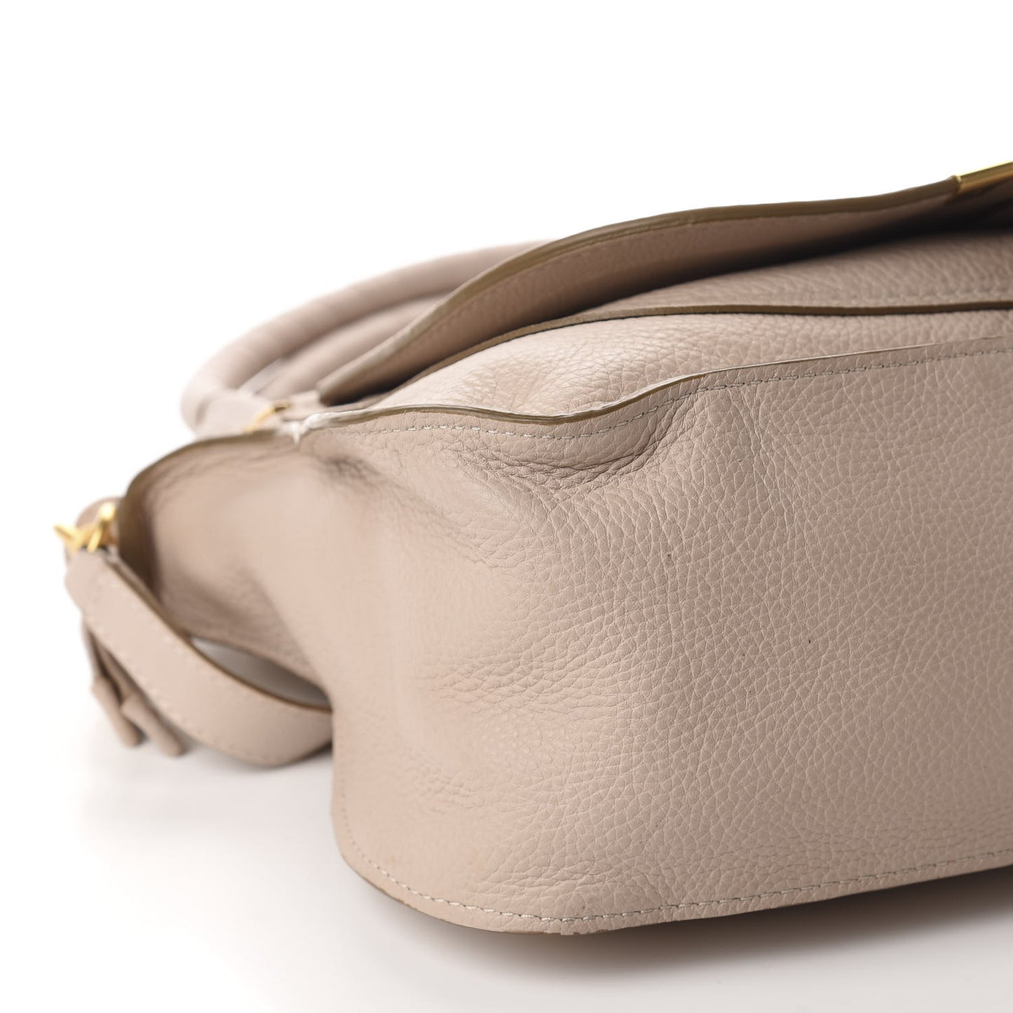 Calfskin Medium Marcie Satchel Abstract White