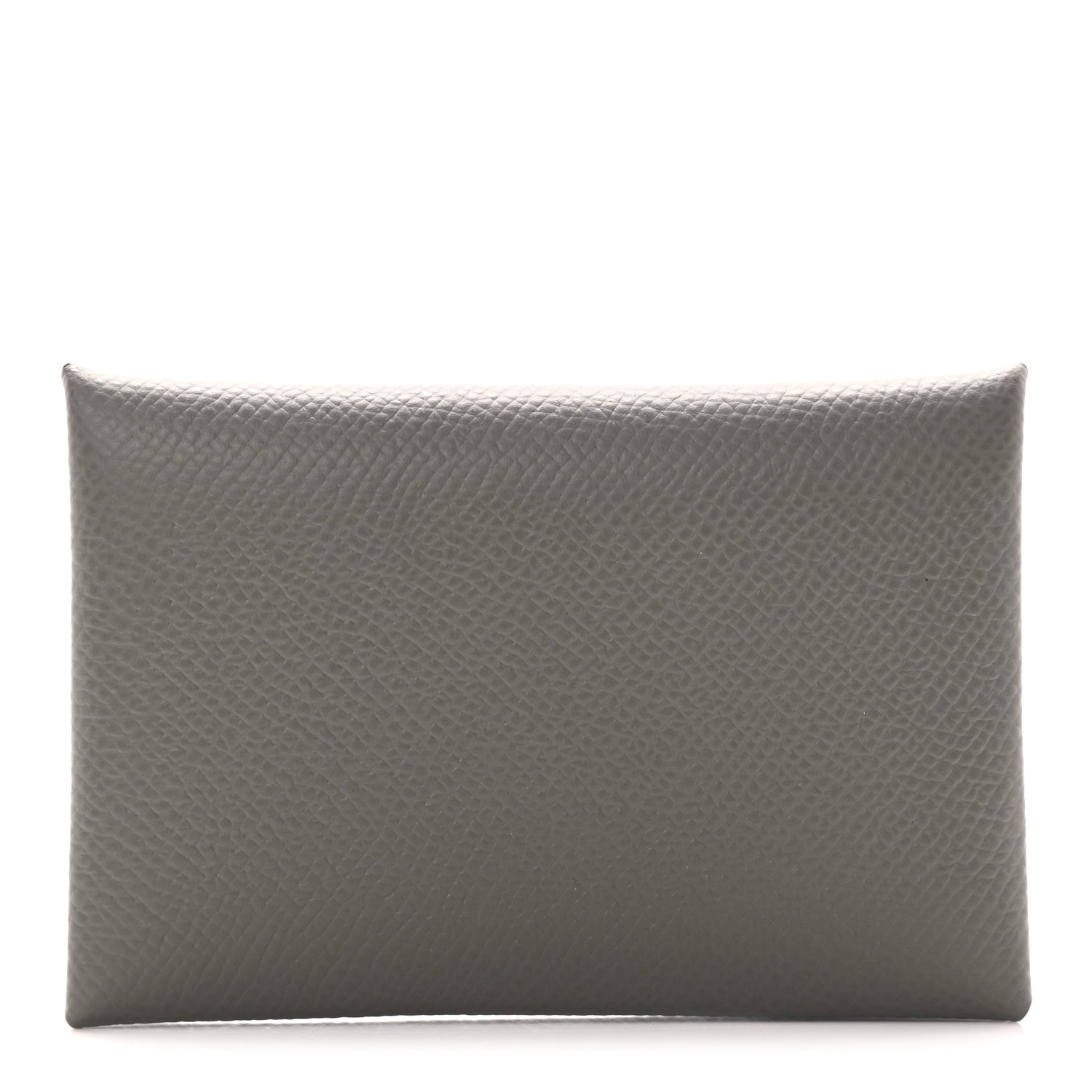 Hermes Epsom Calvi Card Case Gris Meyer 1 of 7