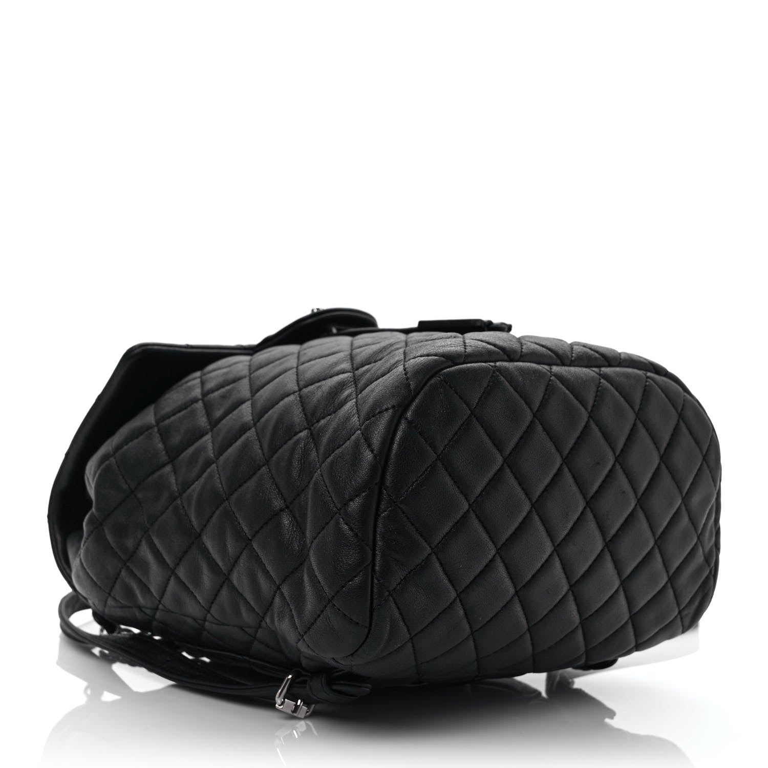 Chanel Lambskin Quilted Small Urban Spirit Backpack Black 5 of 13