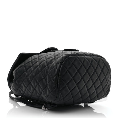 Chanel Lambskin Quilted Small Urban Spirit Backpack Black 5 of 13