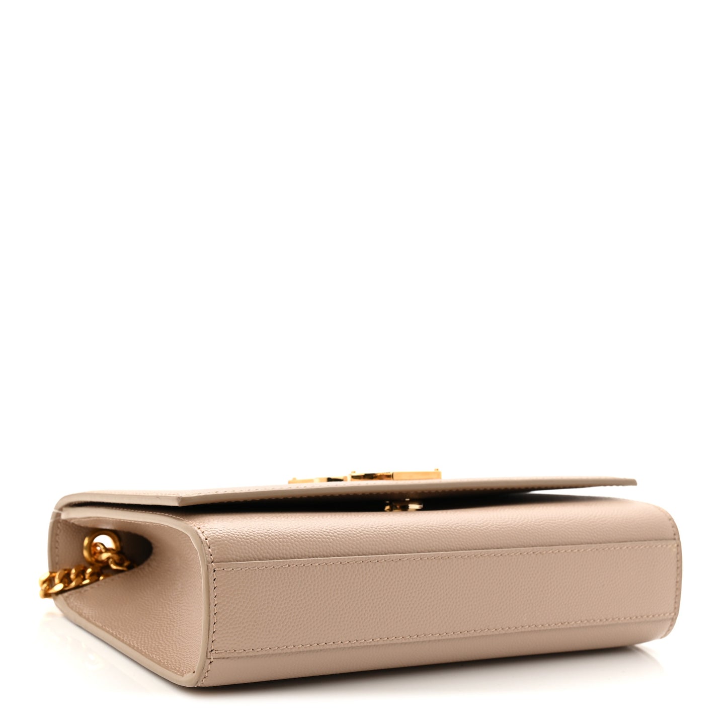 Grain De Poudre Small Monogram Kate Satchel Dark Beige