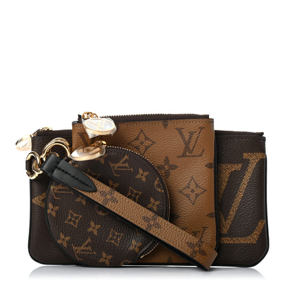 Louis Vuitton Reverse Monogram Giant Trio Pouch 1 of 9