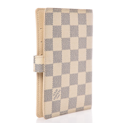 Louis Vuitton Damier Azur Small Ring Agenda Cover 3 of 9