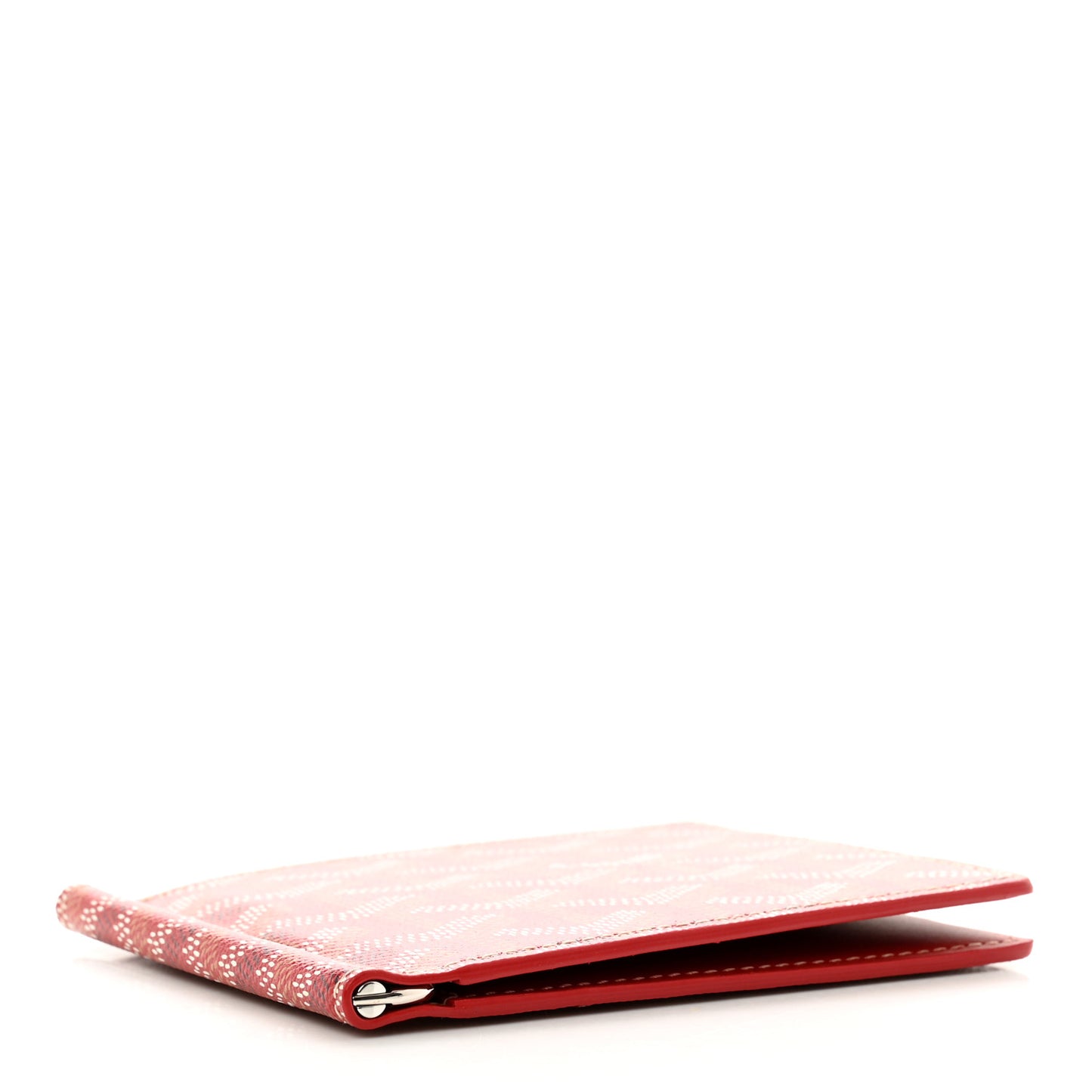 Goyardine Saint Thomas Bill Fold Wallet Red
