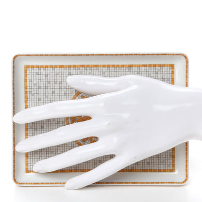 Hermes Porcelain Mosaique au 24 Sushi Plate 2 of 6