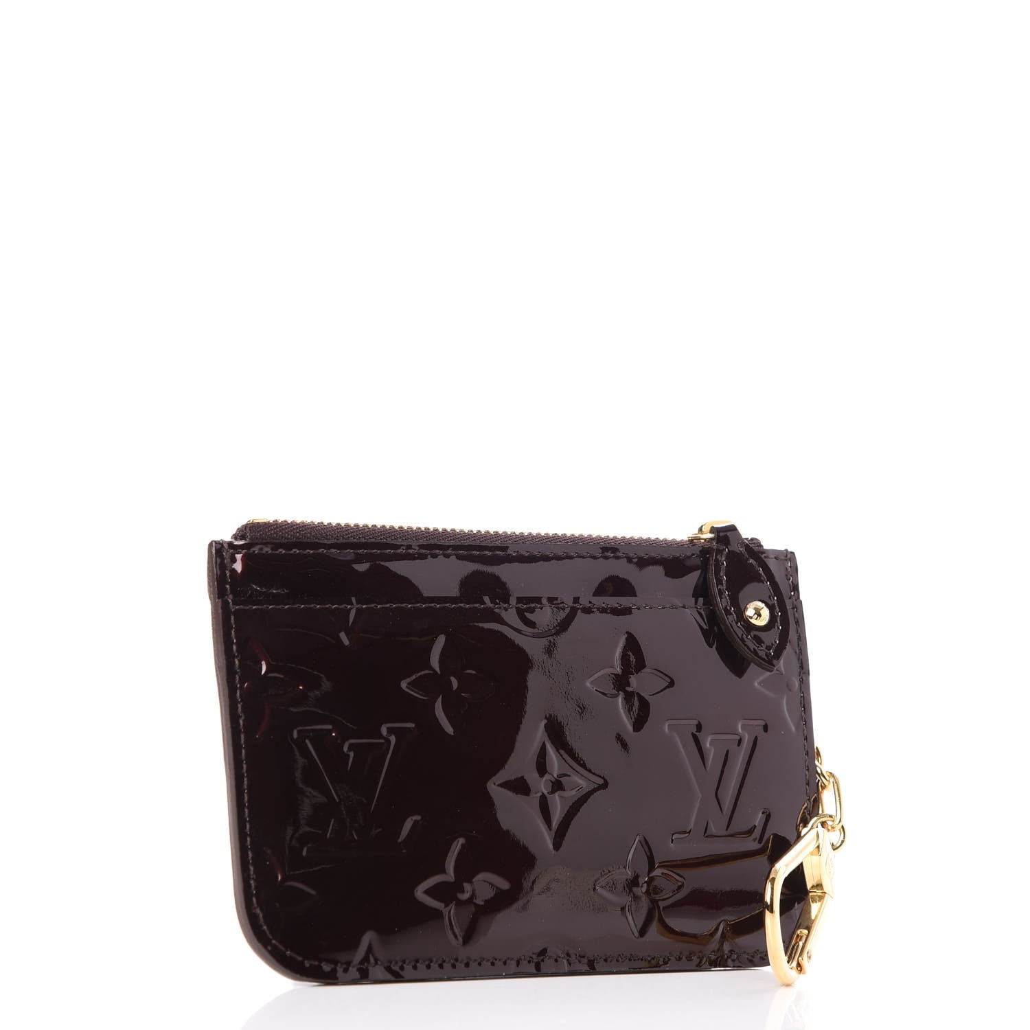 Louis Vuitton Vernis Key Pouch Amarante 3 of 7