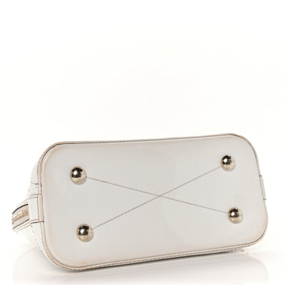 Louis Vuitton Vernis Alma BB White 3 of 10