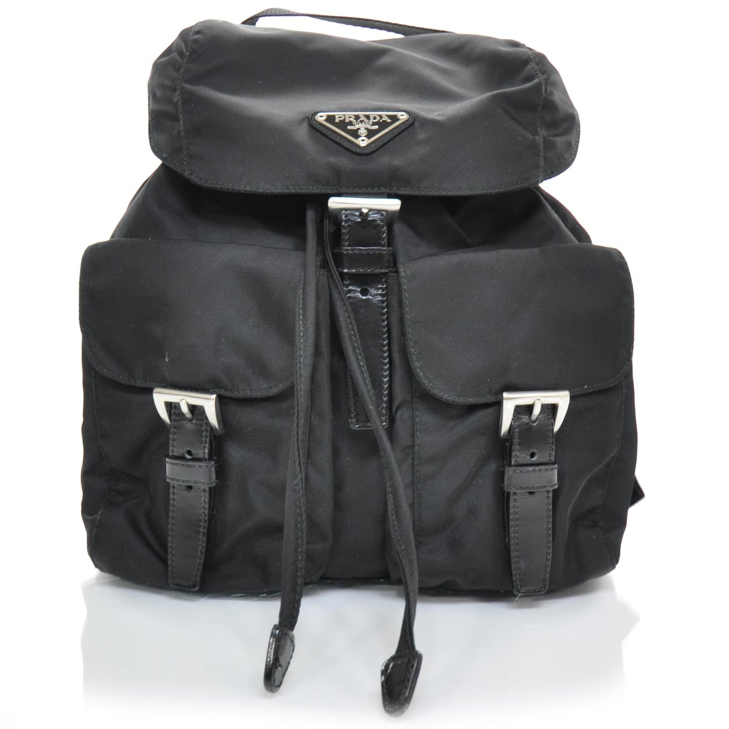 Tessuto Nylon Small Backpack Black
