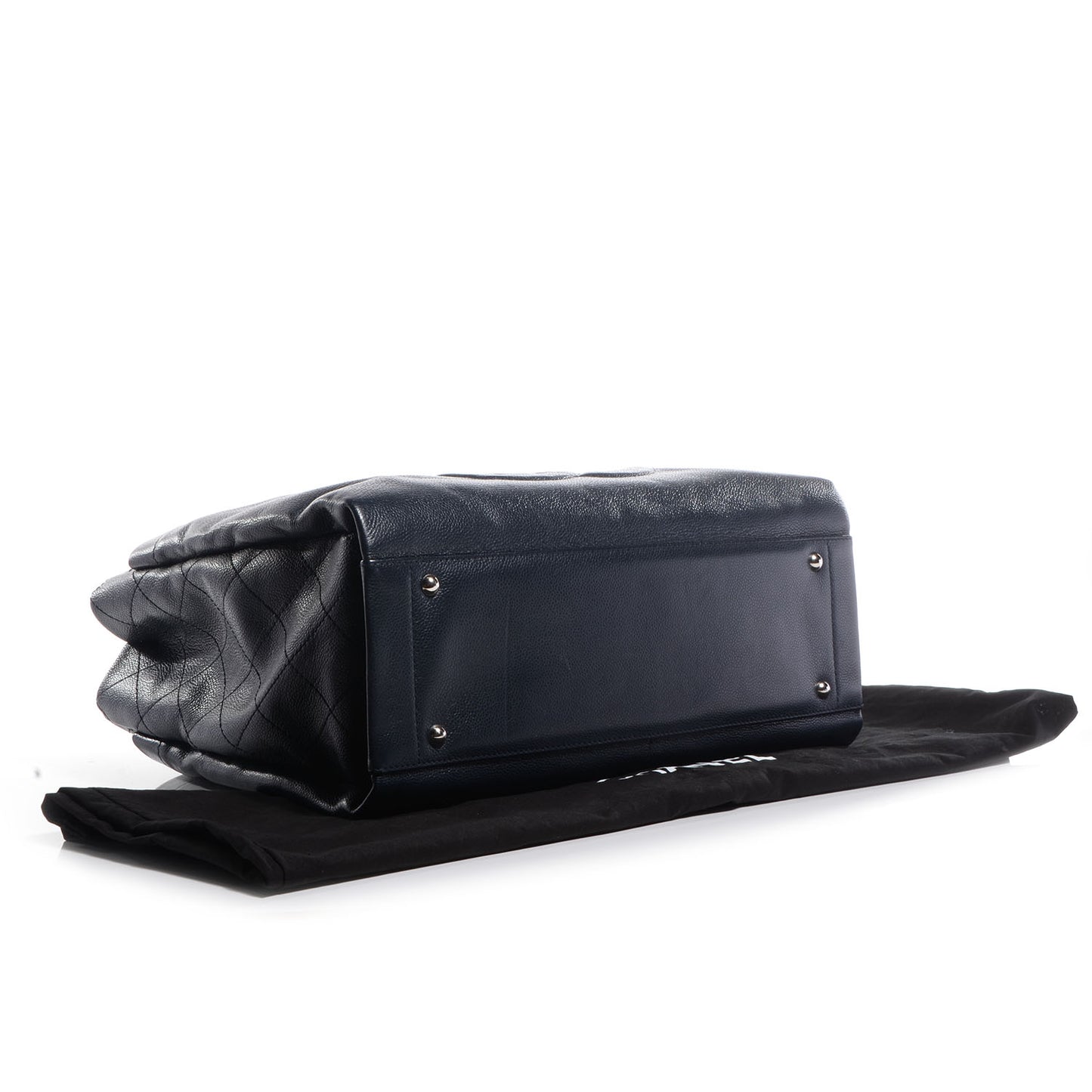 Caviar Executive Cerf Shopper Tote Navy