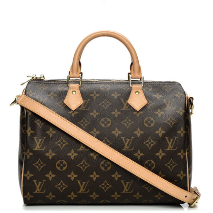 Louis Vuitton Monogram Speedy Bandouliere 30 1 of 8