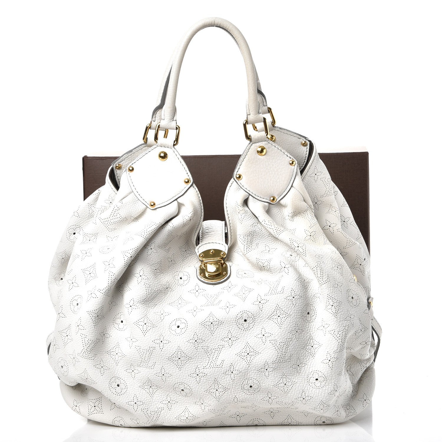 Louis Vuitton Mahina XL White 9 of 9