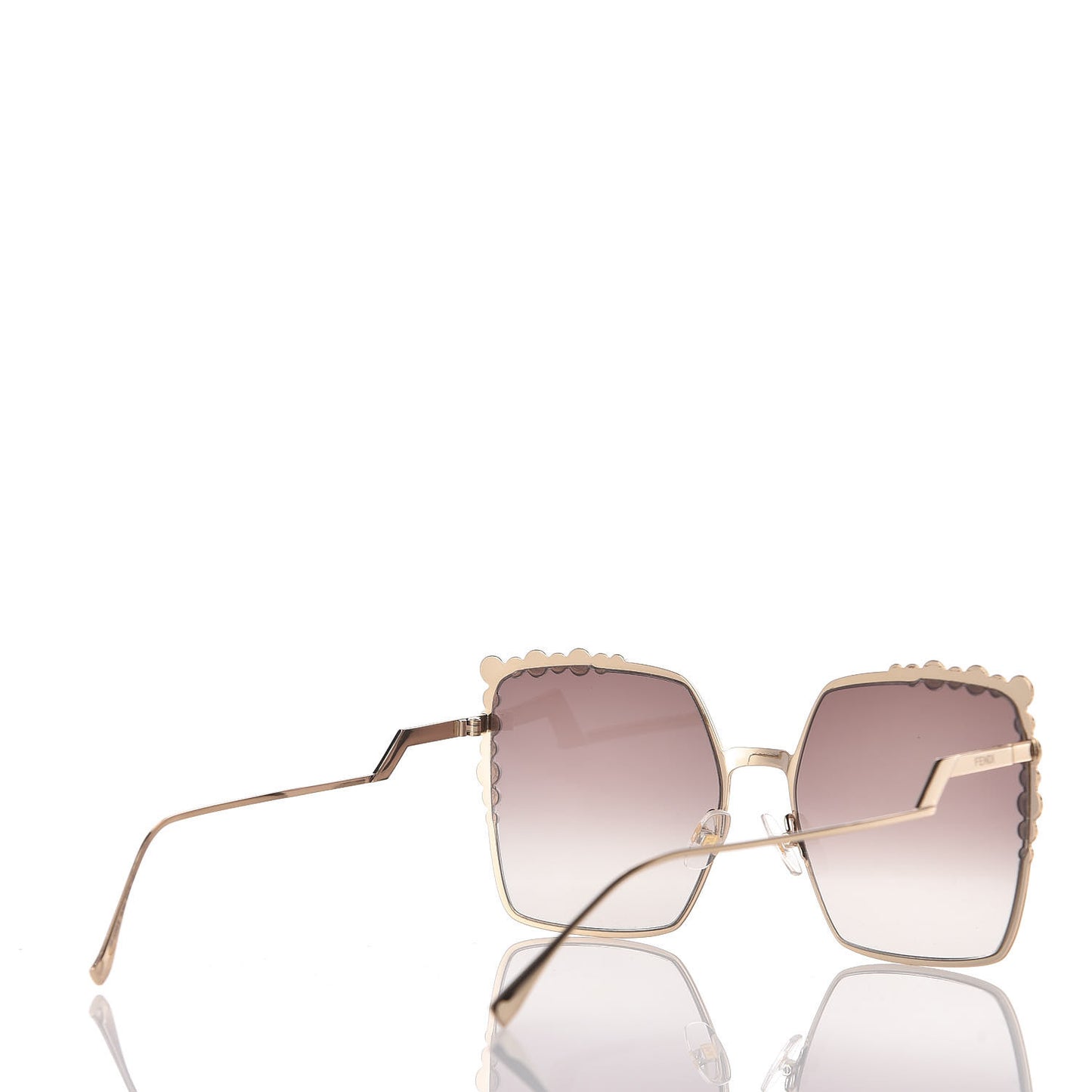 Square Dots Sunglasses FF 0259/S Gold