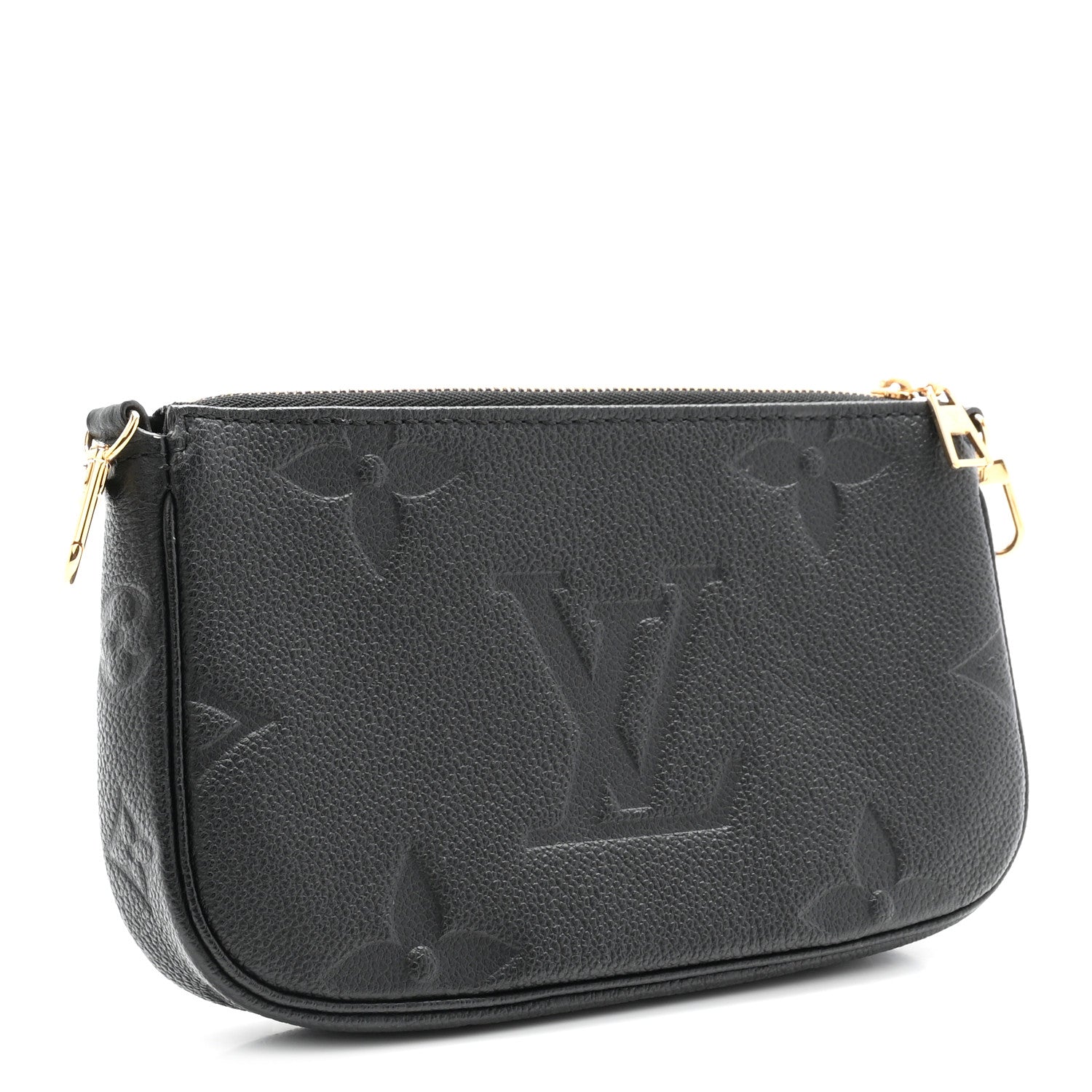 Louis Vuitton Empreinte Monogram Giant Multi Pochette Accessories Small Pochette Black 3 of 6