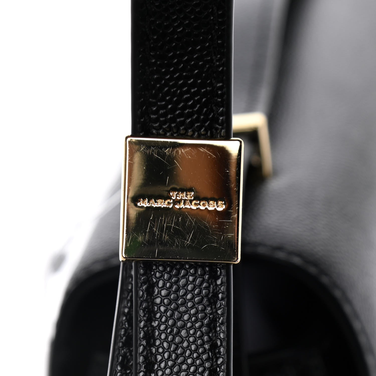 Marc Jacobs Textured Calfskin The J Link Shoulder Bag Black 14 of 24