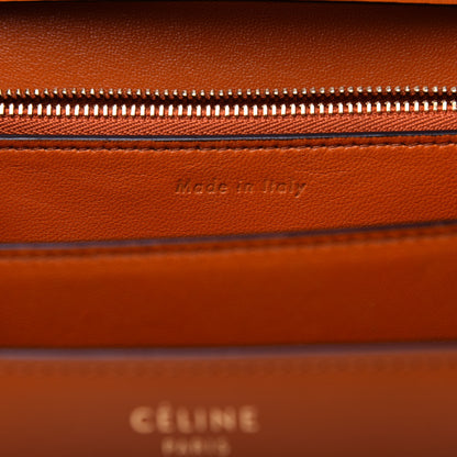Celine Box Calfskin Medium Classic Box Flap Bag Chestnut 7 of 11