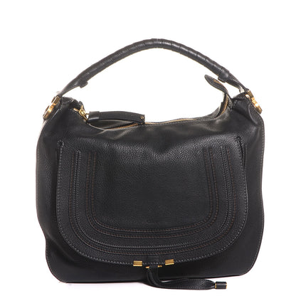 Chloe Calfskin Large Marcie Hobo Black 1 of 9