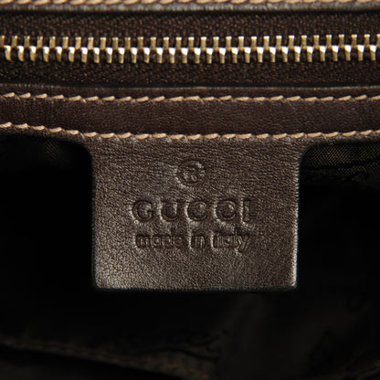 Gucci Crystal Monogram Medium Hysteria Tote Brown 6 of 7