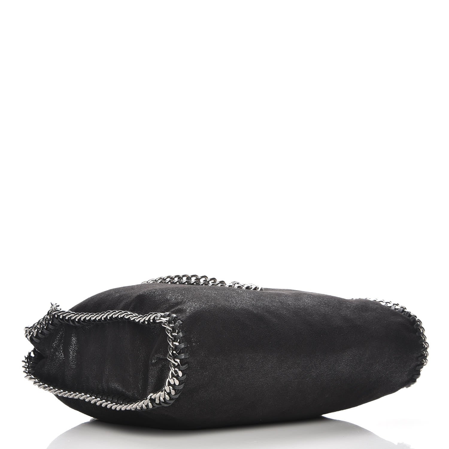 Stella McCartney Shaggy Deer Falabella Fold Over Tote Black 5 of 11
