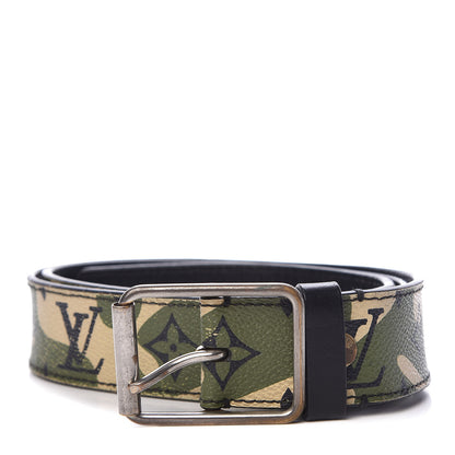 Louis Vuitton Monogramouflage Belt 90 36 1 of 7