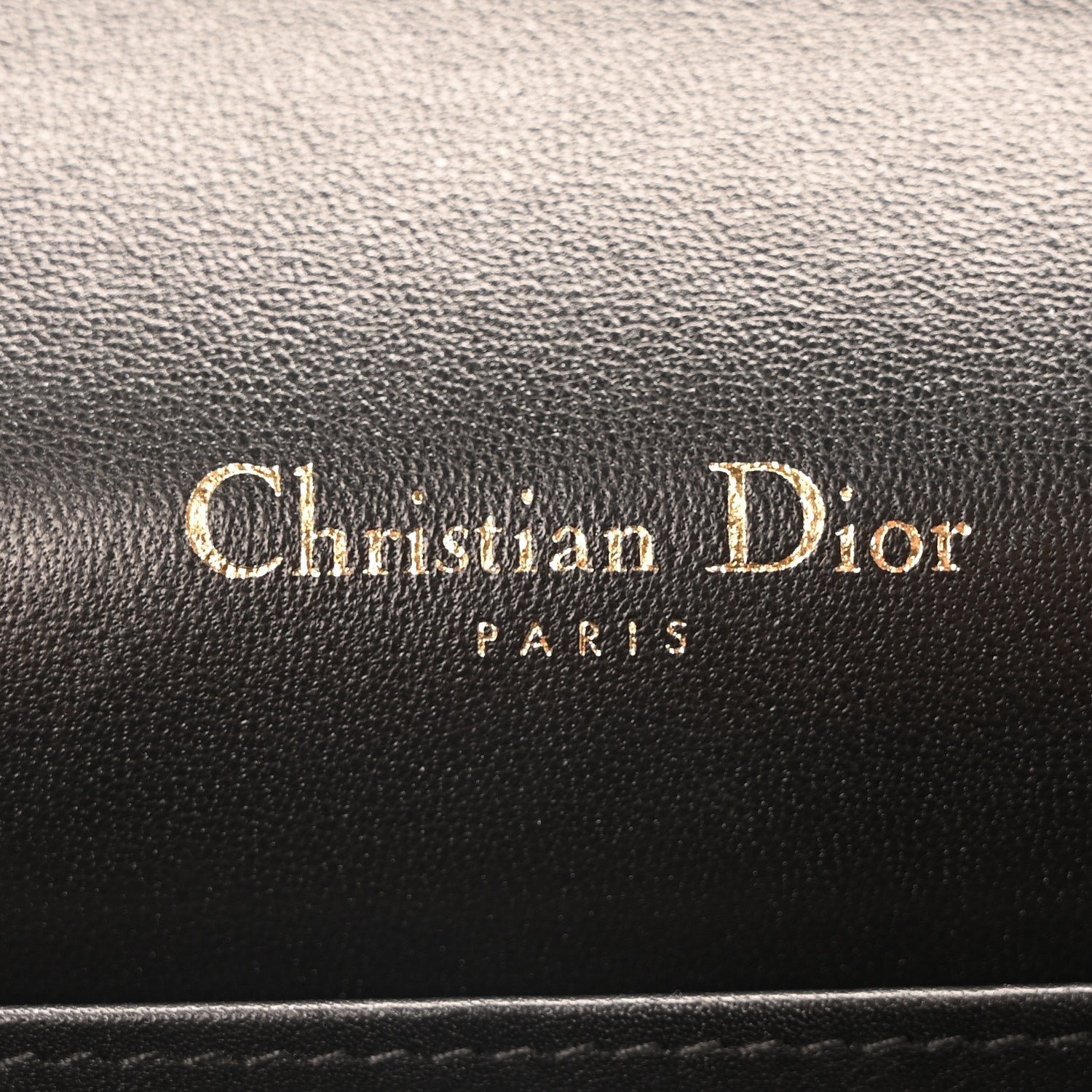 Christian Dior Patent Cannage Lady Dior Pouch Black 8 of 11