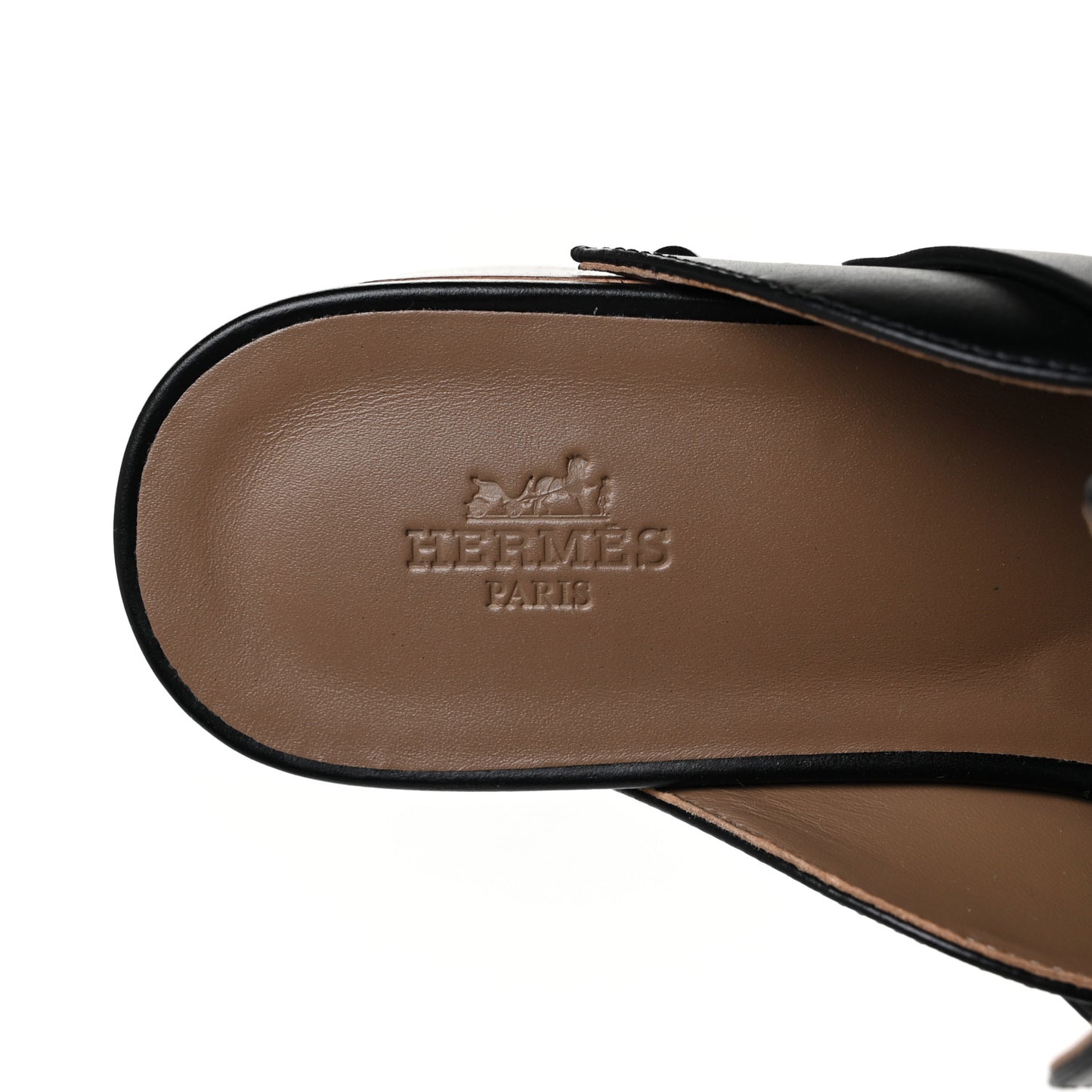 Calfskin Carlotta Mules 37 Black